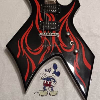 B.C. Rich Kerry King Signature Warlock - Black/Red image 1