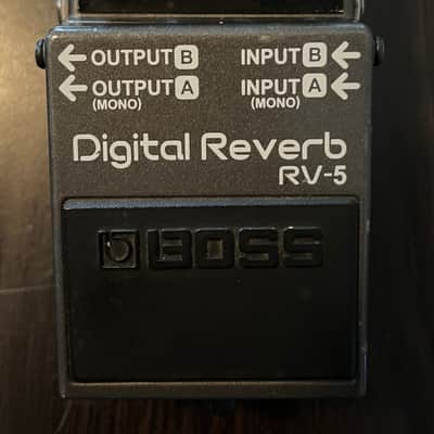 Boss RV-5 Digital Reverb (Dark Gray Label) 2002 - 2015 - Grey image 2