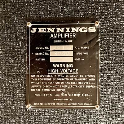 Jennings AC 100 1972 , post VOX, like Vampower image 6