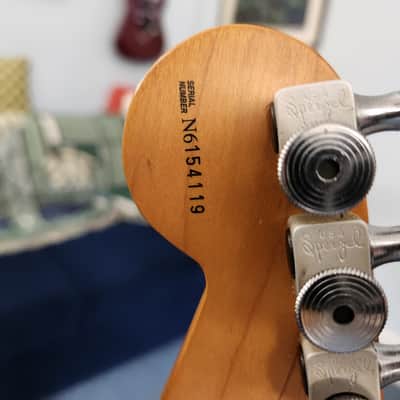 Fender American Standard Stratocaster 1996 - cream image 2