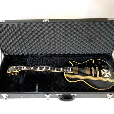 ESP Eclipse I "Iron Cross James Hetfield Signature" 2005 Vintage Black image 24