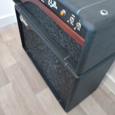 Suhr Bella 44-Watt Guitar Amp Head + 1×12 Cab (Mahogany Panels, Black Tolex) image 3