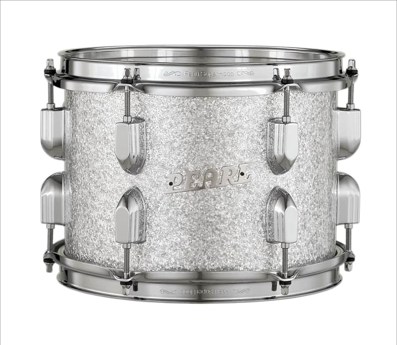 Pearl *Pre-Order* President Series 12x8" Rack Tom Drum (No Mount) Silver Sparkle Wrap #450 | NEW | Special Order | Authorized Dealer image 1