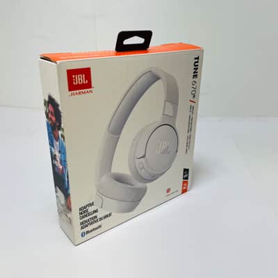 JBL Tune 670NC Wireless Adaptive Noise Cancelling Headphones Bluetooth White image 8