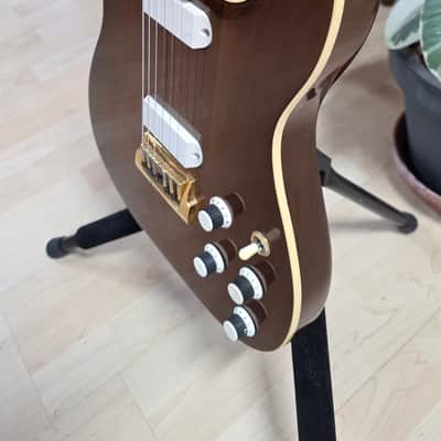 1983 Fender Telecaster Walnut Elite Gold RARE Flagship Top Model American Vintage 80s USA Electric Guitar Walnut Neck Original Hang Tag Manual image 16