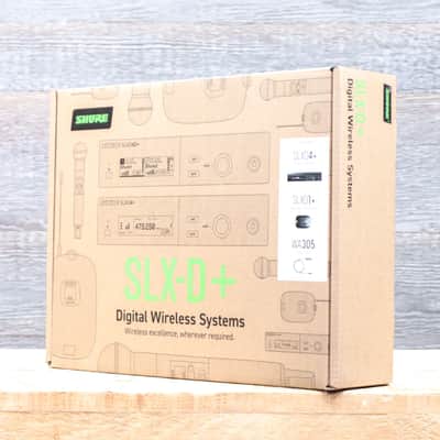 Shure SLXD14+ G57 Digital Wireless Bodypack System 24-Bit Digital Audio Quality image 1