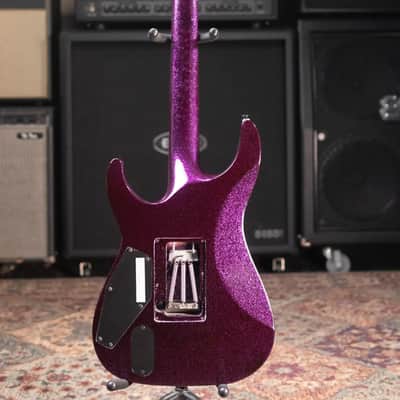 ESP LTD KH-602 Kirk Hammett Signature Electric Guitar - Purple Sparkle with Hardshell Case - Used image 8