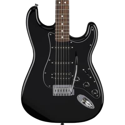 Fender Standard Stratocaster HSS Black image 1
