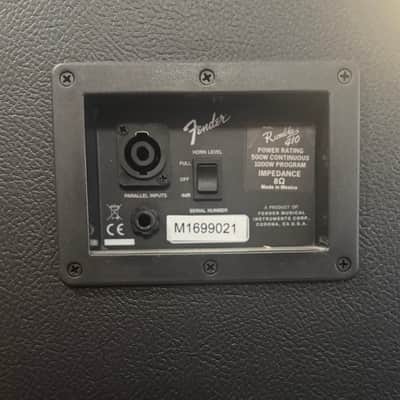 Fender Rumble 410 V3 500-Watt 4x10" Bass Speaker Cabinet 2015 - Present - Black image 6