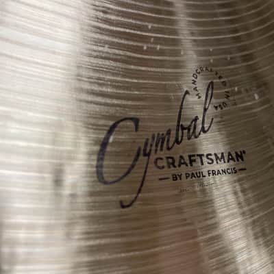 DEMO OF EXACT - 21”  Cymbal Craftsman Dark Vintage Crash Ride - 2264g image 3