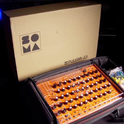 SOMA Pulsar-23 Orange Turret Version w/Extras - MINT! image 11