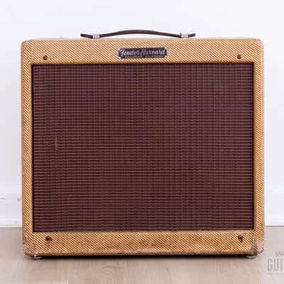 1958 Fender Harvard Narrow Panel Tweed 5F10 Vintage Tube Amp w/ Jensen P10R, Collector-Grade image 2