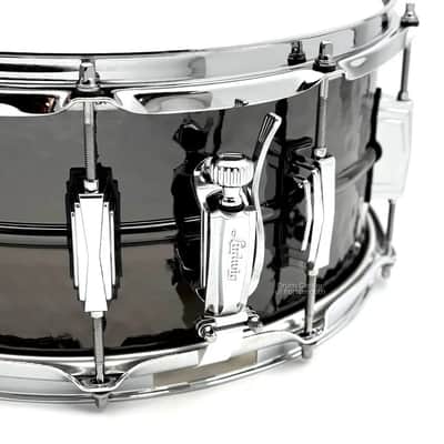 Ludwig LB417K Black Beauty Snare Drum 14x6.5 Hammered B-STOCK image 2
