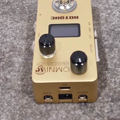 Hotone Omni Acoustic Simulator - Authentic Acoustic Tones - Excellent w/ Original Box & Power Supply image 3