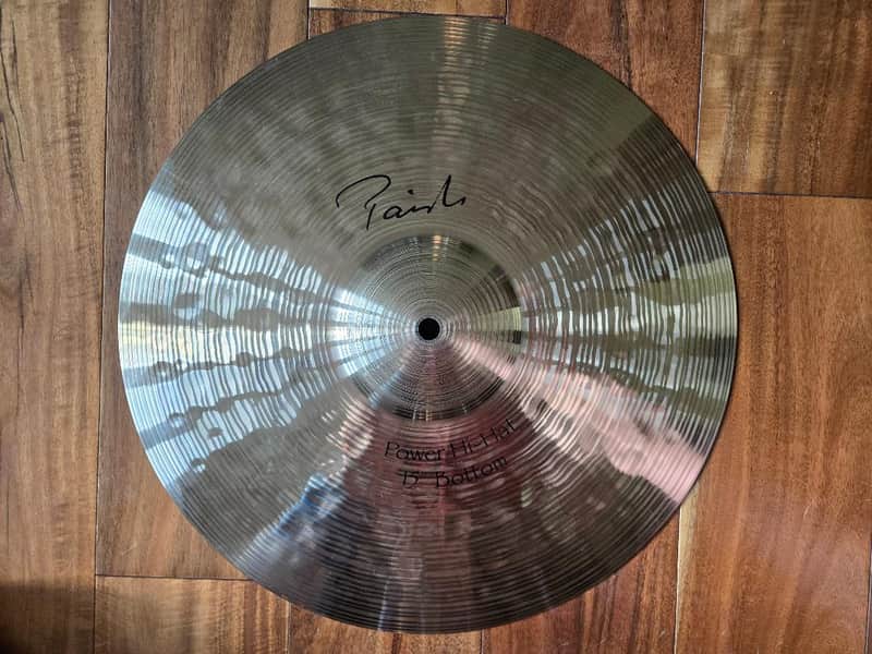 Paiste 15" Signature Power Hi-Hat Cymbals (Pair) image 1