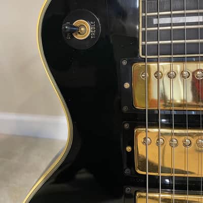 1976 Gibson Les Paul Custom - 3 Humbucker Pickup "Black Beauty" (Original) image 7