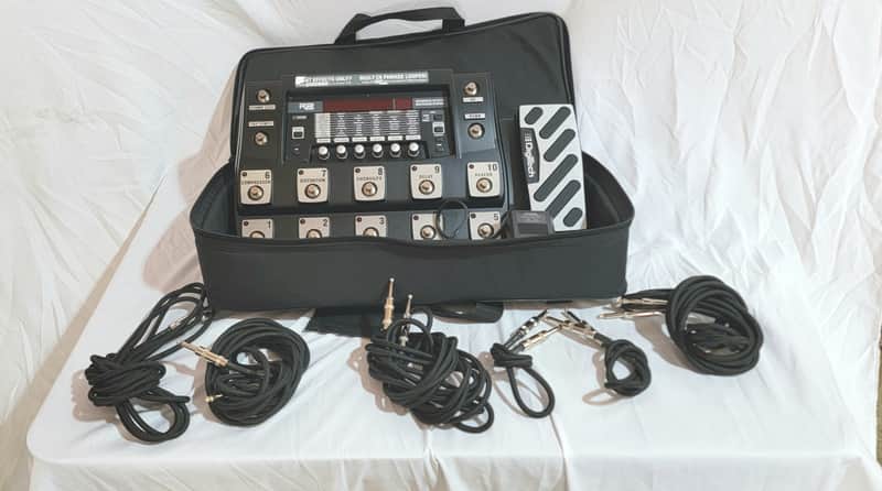 UNUSED DigiTech RP1000 Multi-Effect System w/Case, Cords! image 1