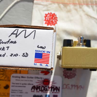Analogman Sun Face NKT Red Dot Germanium Fuzz Sunface image 3