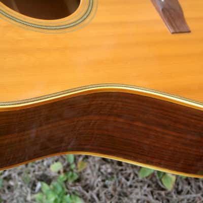 1975 Takamine Elite Doc Watson TW-30G Natural+retro case image 13