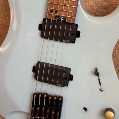 Harley Benton Dullahan-FT 24 Progressive Series 2020s - Ice Blue EMG Pickups image 10