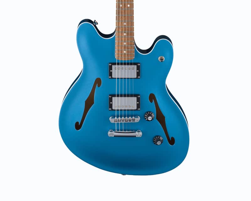 Squier Starcaster エレキギター ブルー Fender Squier FSR Affinity Series Starcaster Deluxe - Lake Placid