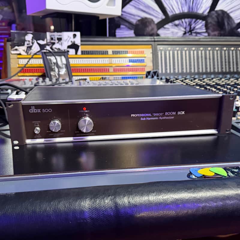 DBX model 500 Professional "Disco" BOOM BOX Sub Harmonic Synthesizer 1970s rarest version 1/4" TRS in out image 1
