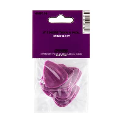 Dunlop 418P Tortex Standard Purple 1.14 image 3