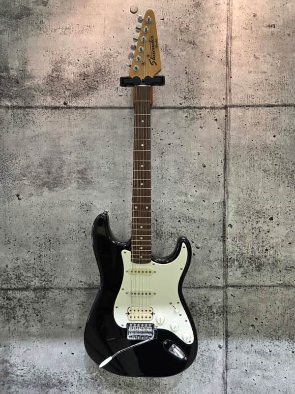Starcaster by Fender Stratocaster Electric Guitar - Made in China - 2004 -Black image 1