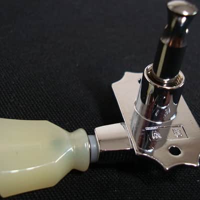 KRG-3-CP KLUSON® REVOLUTION™ G-MOUNT Tuning Machines 3x3, Chrome Finish image 5