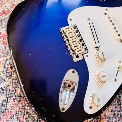 MJT Stratocaster Body Fender Desert Sunset Relic NEW image 3