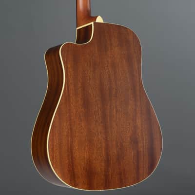 Fender Redondo Player WN Candy Apple Red - Acoustic Guitar image 8