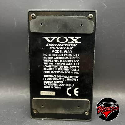 Vox   V830 Distortion Booster image 4