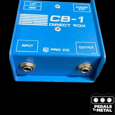 Pro Co CB-1 Direct Box #181816 - Blue - X19929 image 2