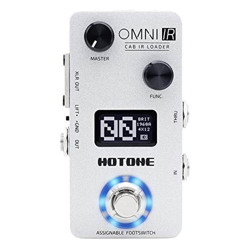 Hotone Omni IR Cab Impulse Response Cabinets Speaker Simulation Guitar Bass Effects Pedal image 1