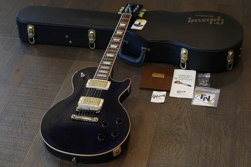 2012 Gibson Custom Shop Les Paul Standard F Cobalt Blue Flametop + COA OHSC image 1