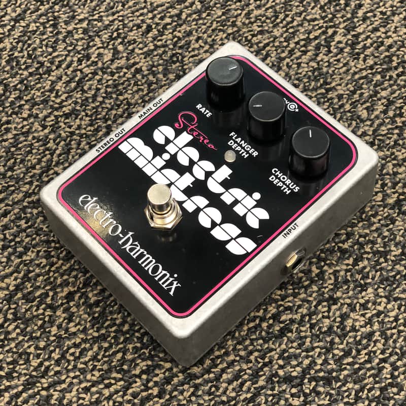 Electro-Harmonix Stereo Electric Mistress Flanger / Chorus 2007 - Present - Black / Pink image 1