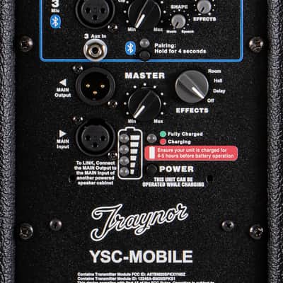 Traynor YSC-MOBILE | 60th Anniversary Limited Edition Battery-Powered Speaker. New with Full Warranty! image 4