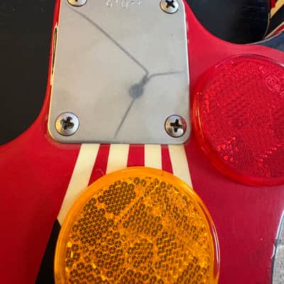 EVH Striped series Frankie Frankenstrat Relic image 9