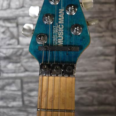 Ernie Ball Music Man Eddie Van Halen Signature Floyd w/case Killer Quilt, Mint image 7