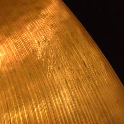 Zildjian Rare!! 50's A Zildjian 24" Medium Ride Cymbal Large Hollow Stamp 3,492g image 7