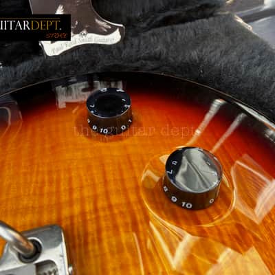 ♚ MINT ♚ 2007 PRS Custom 22 * 10 Top ♚ TOBACCO SUNBURST ♚ TREM ♚ AAA ♚ BIRDS♚ 7.8 LBS ♚ Dragon II♚24 image 12