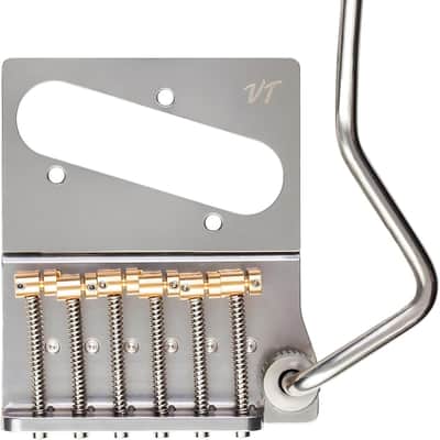 Vega-Trem VT2ND Teletrem Classic Telecaster Guitar Tremolo Bridge No Mods Easy Installation image 2