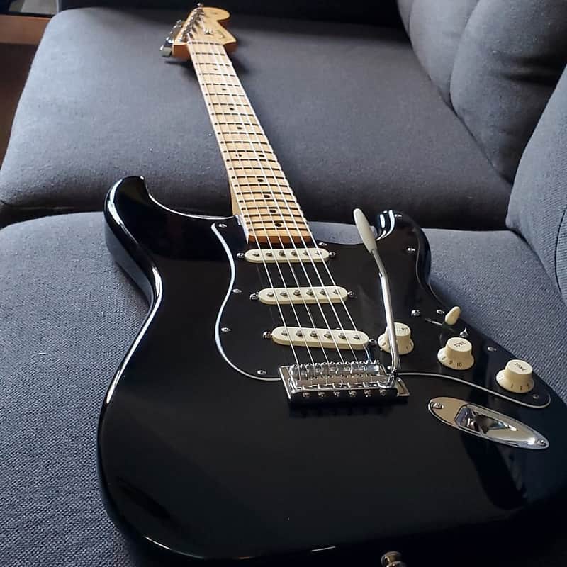 Fender Standard Stratocaster FSR Mim Black Limited | Reverb Canada