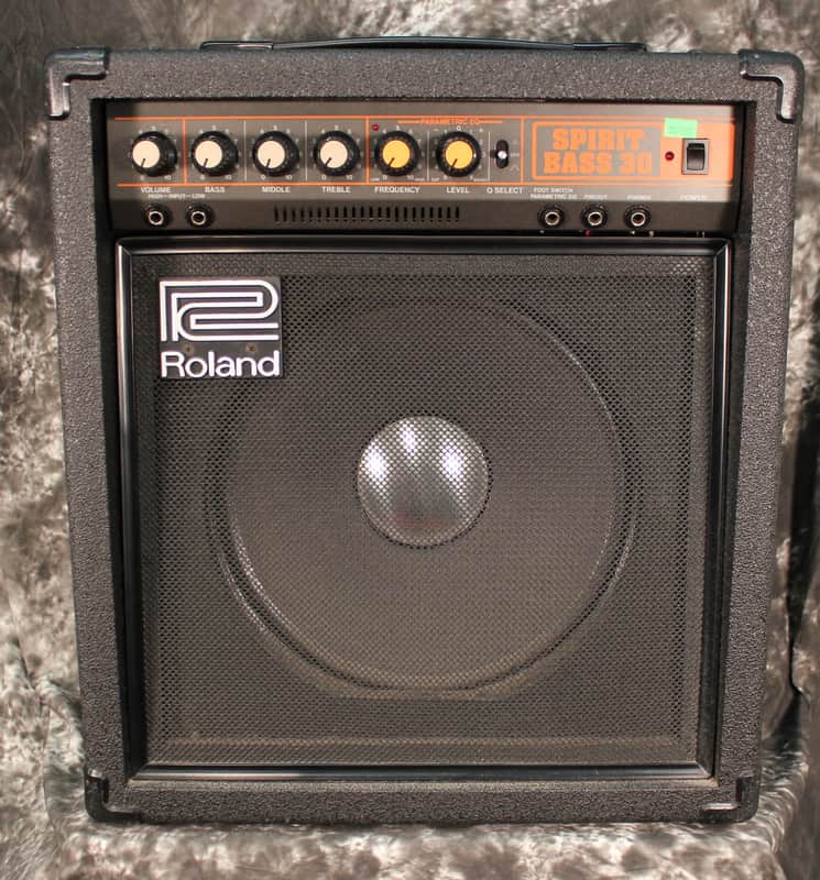 1985 Roland Spirit Bass 30 Watt Bass Guitar Amplifier | Reverb