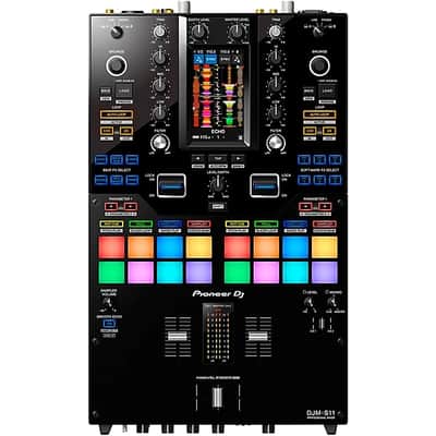 Pioneer DJ  DJM-S11 2-Channel Battle Mixer for Serato DJ & rekordbox With Performance Pads 2024 - BLACK image 1