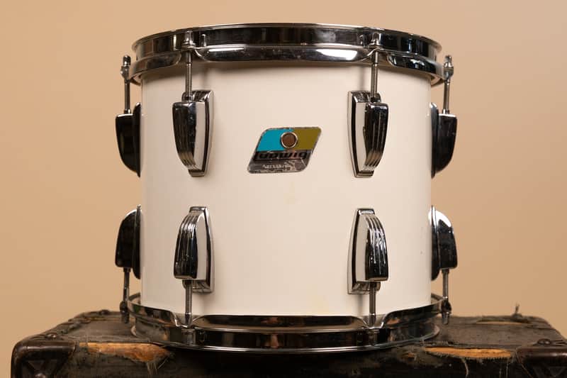 1980s Ludwig 9x10 White Cortex Tom image 1