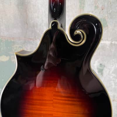 The Loar LM-600-VS Professional F-style Mandolin w/OHSC - Vintage Sunburst #0598 image 11