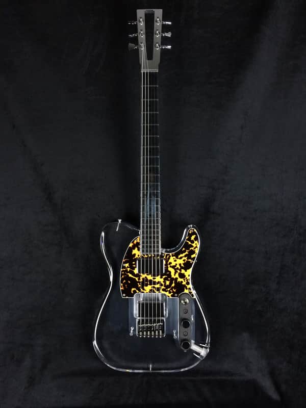 Electrical Guitar Company TT1 Acrylic Prototype 2011 Acrylic aluminum neck image 1