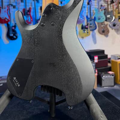 Ibanez Iron Label QX527PB 7-string Electric Guitar - Weathered Black, 764 image 10