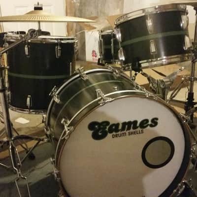Early 80's Vintage Eames Custom Mastertone 3 Piece Drum Set image 9
